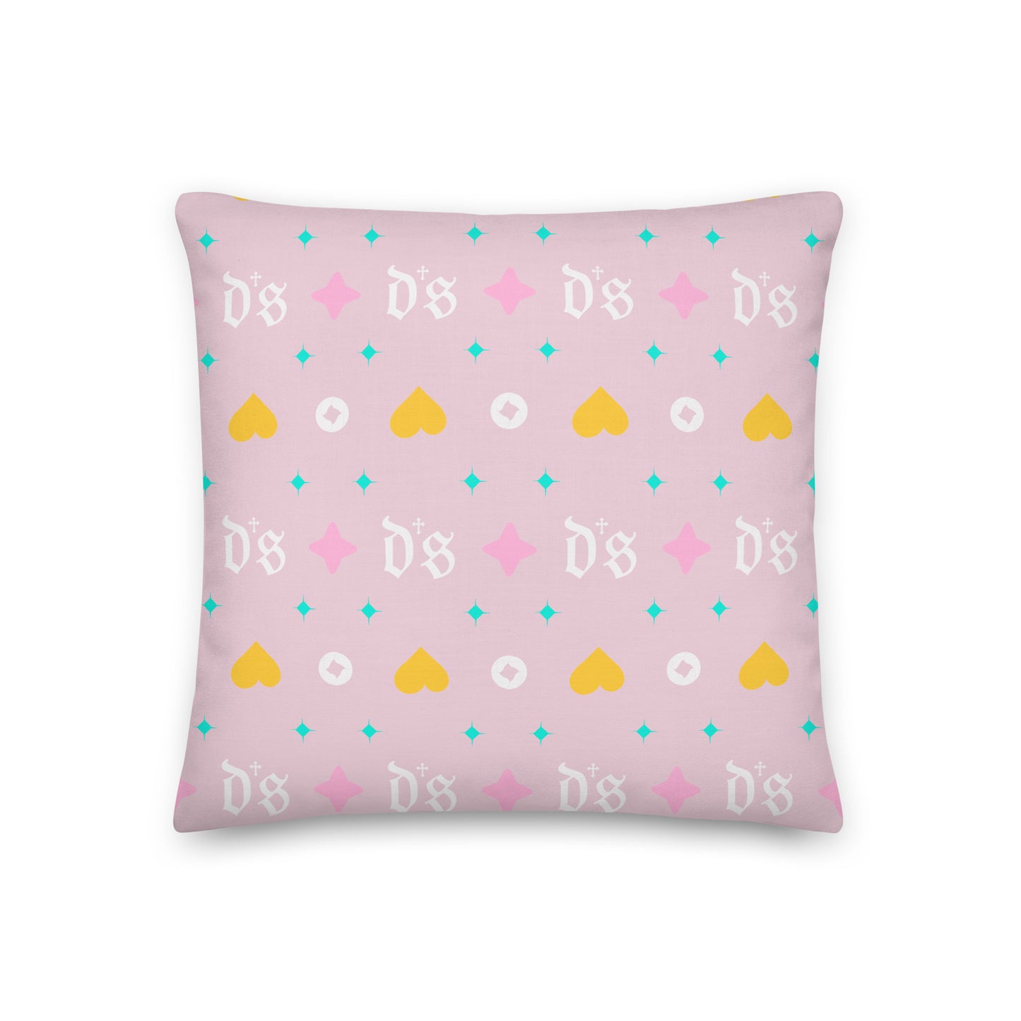 All Over You -DS Island Kings Premium Pillow Light Pink
