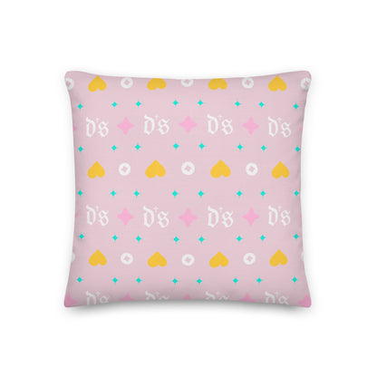 All Over You -DS Island Kings Premium Pillow Light Pink