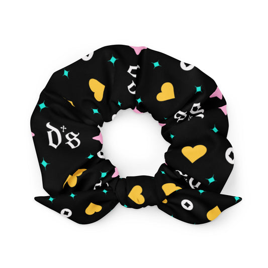 All Over You - DS Island Kings Blk Recycled Scrunchie