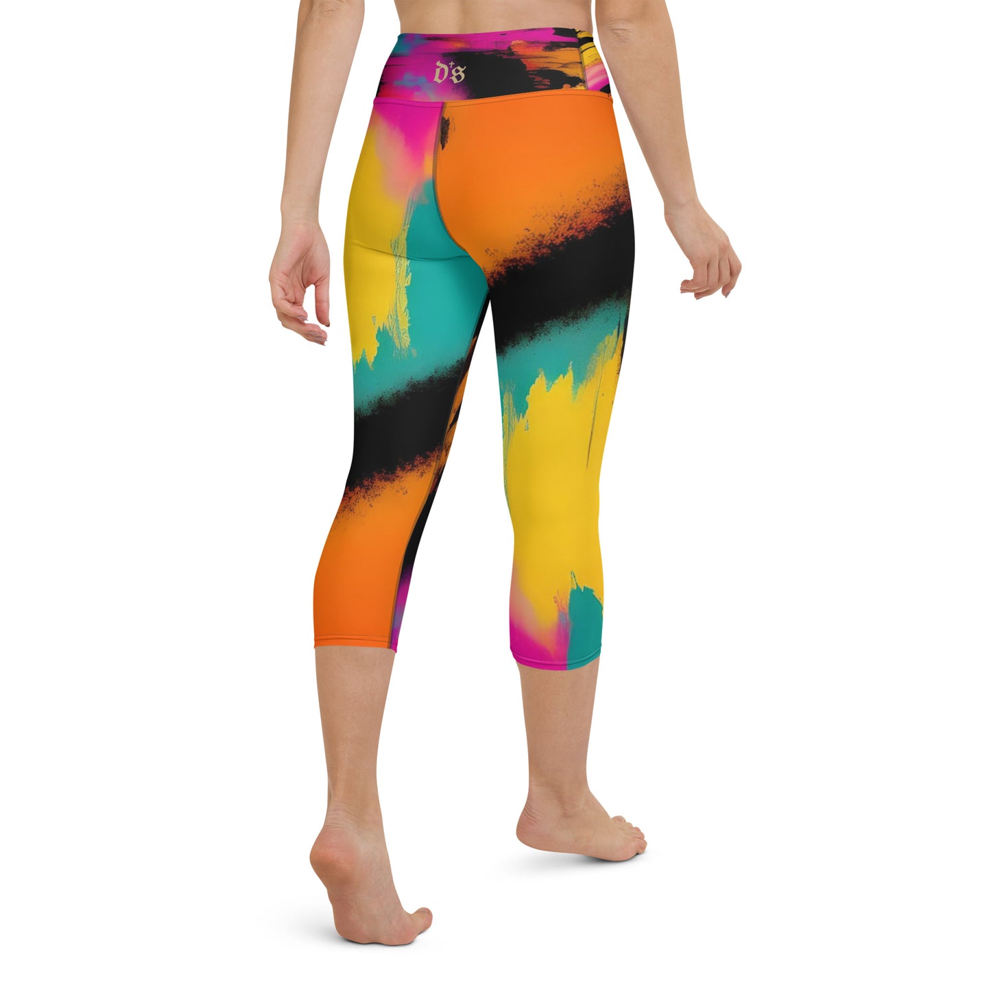 Miami Vibez - DS Island Kings Yoga Capri Leggings