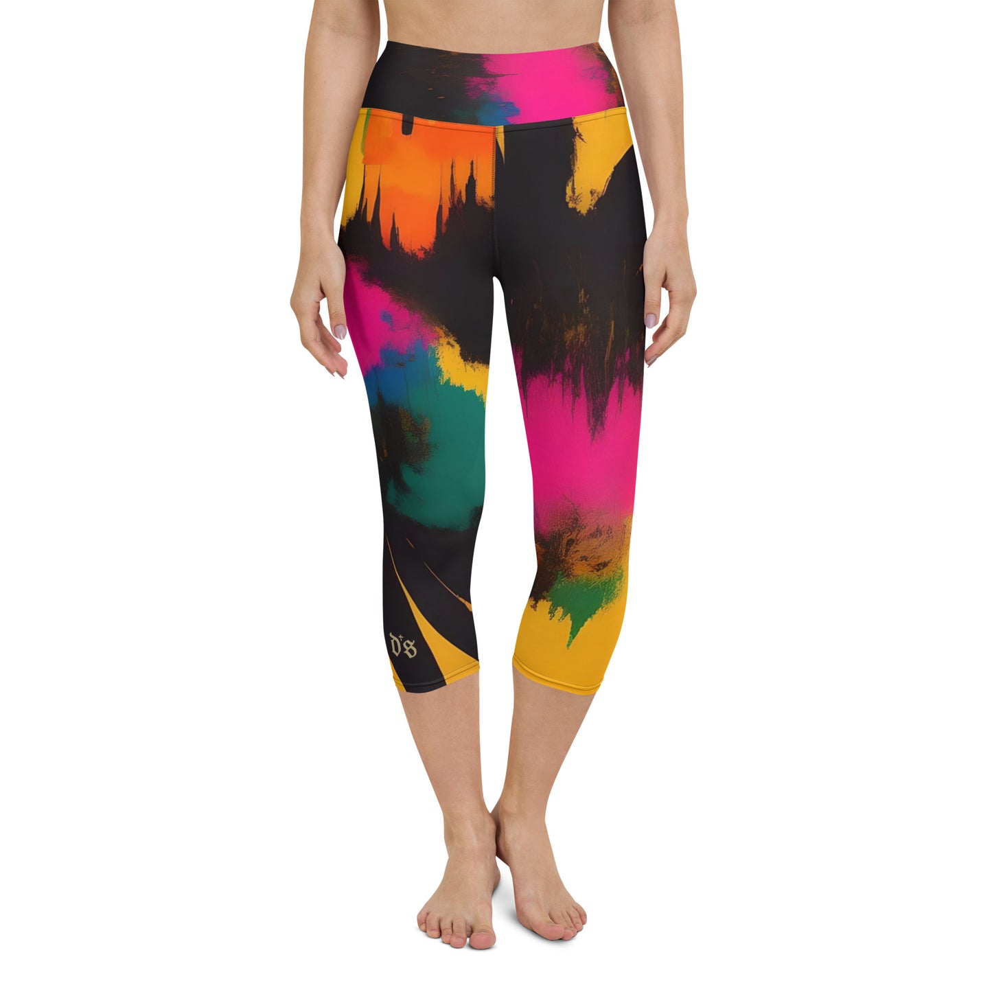 Chula Palms - DS Island Kings Yoga Capri Leggings