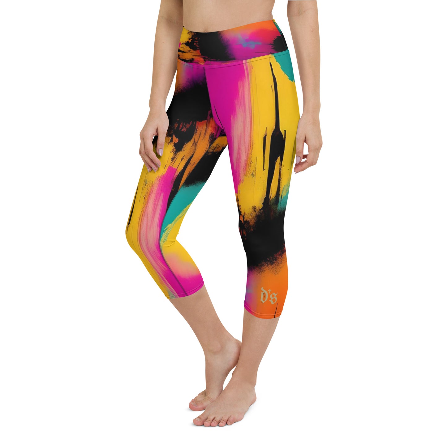 Miami Vibez - DS Island Kings Yoga Capri Leggings