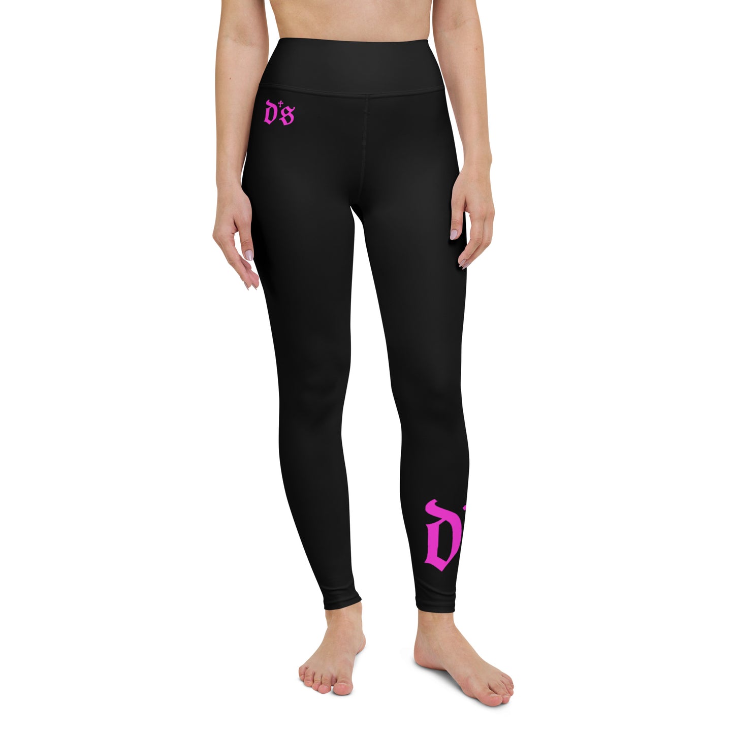 DS Island Kings Forever Yoga Leggings Blk/Pink