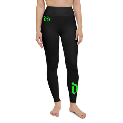 DS Island Kings Foerever Yoga Leggings Blk/Green