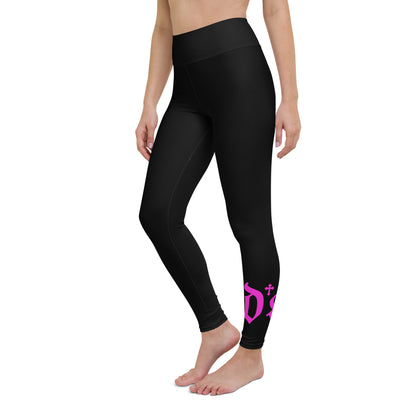 DS Island Kings Forever Yoga Leggings Blk/Pink