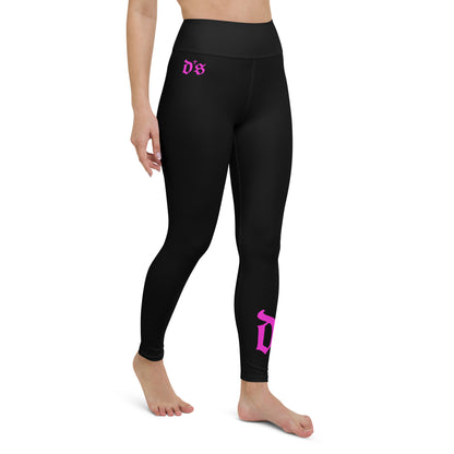 DS Island Kings Forever Yoga Leggings Blk/Pink