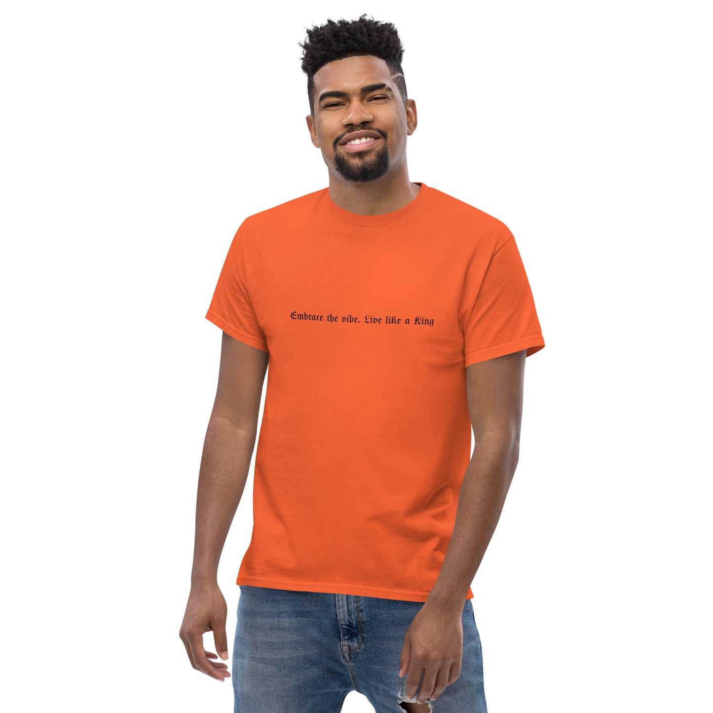 Embrace the Vibe -DS Island Kings Men's classic tee