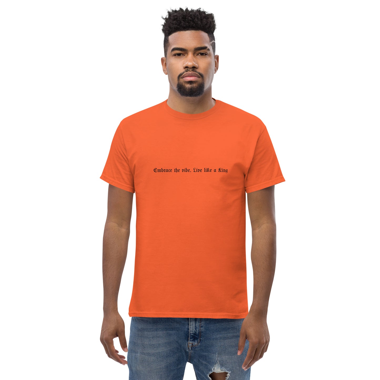 Embrace the Vibe -DS Island Kings Men's classic tee