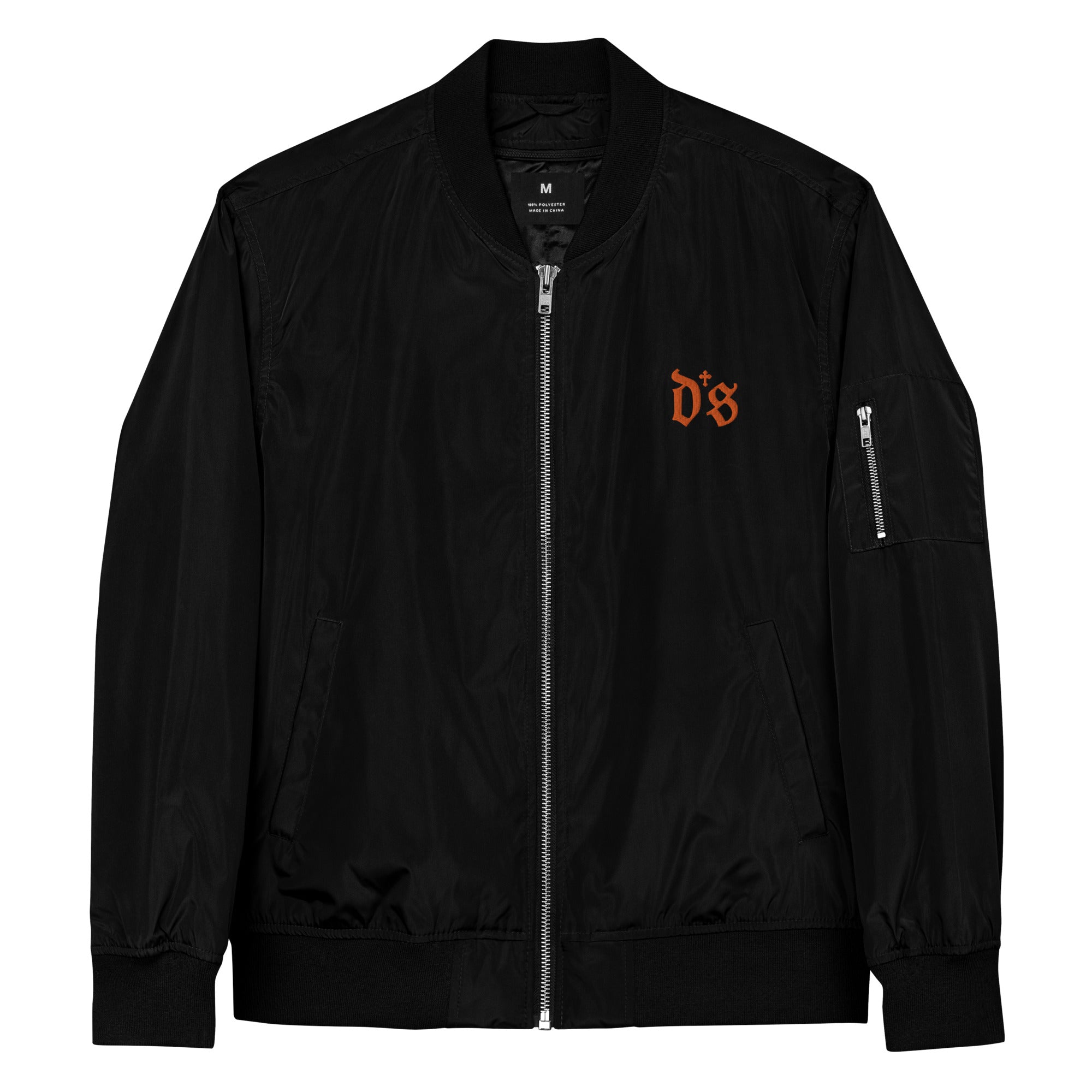 Lost Boys - DS Island Kings Premium recycled bomber jacket Blk/Orange