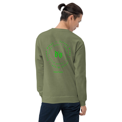 DS Island Kings Forever Unisex Sweatshirt Neon Green