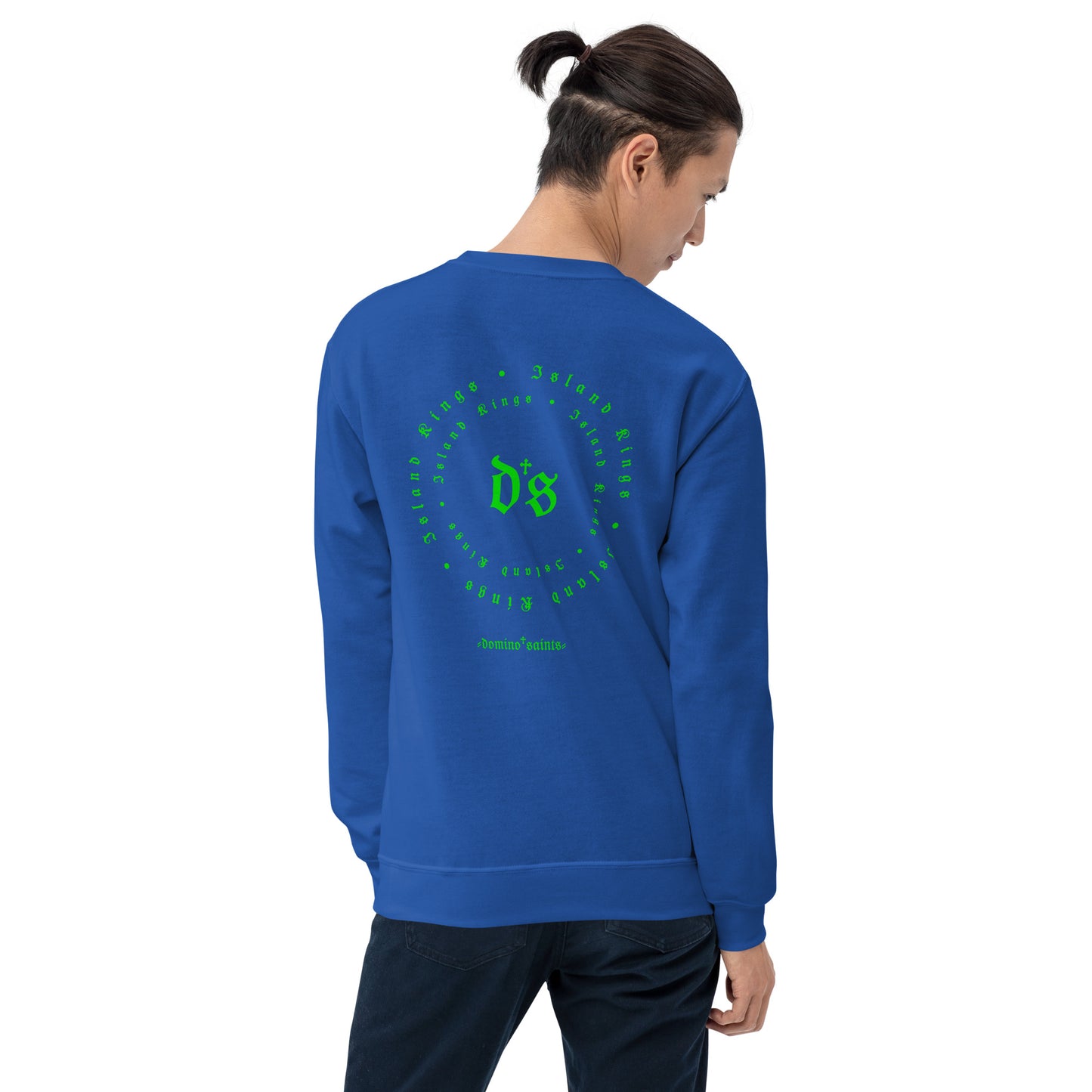 DS Island Kings Forever Unisex Sweatshirt Neon Green