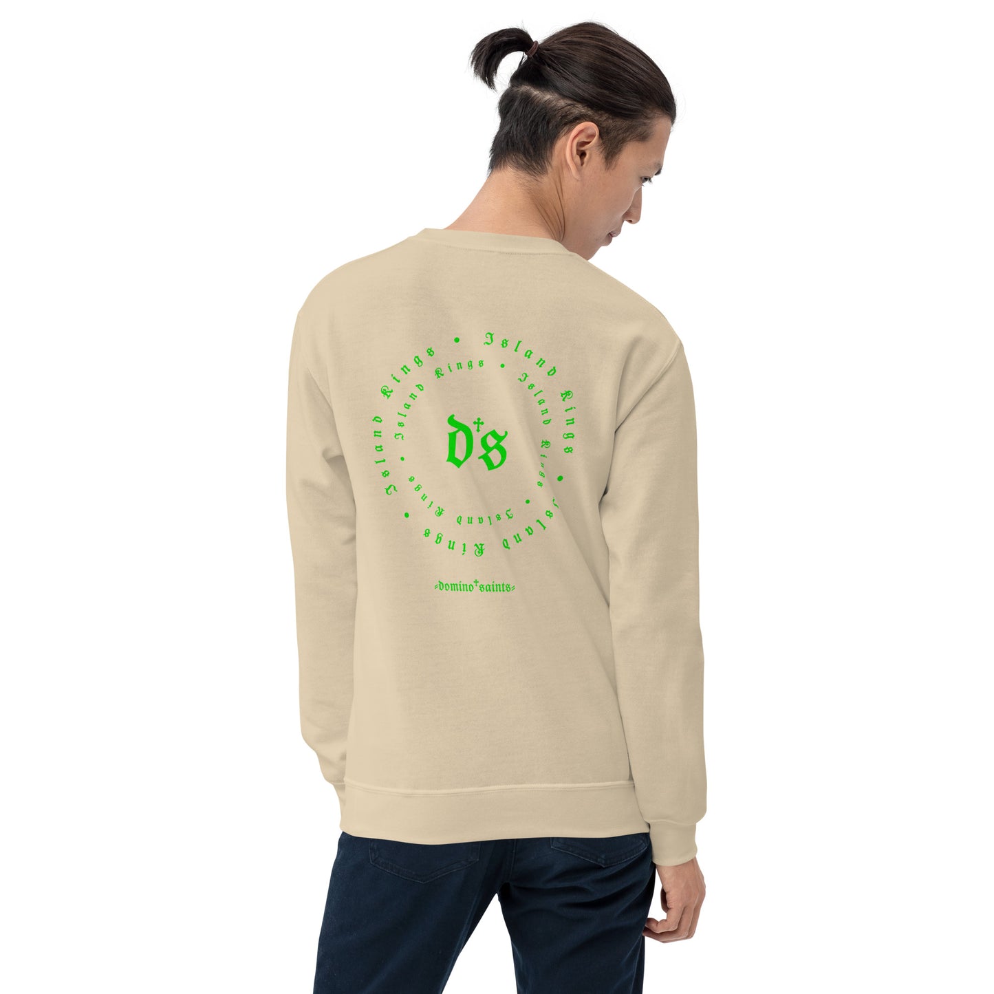 DS Island Kings Forever Unisex Sweatshirt Neon Green