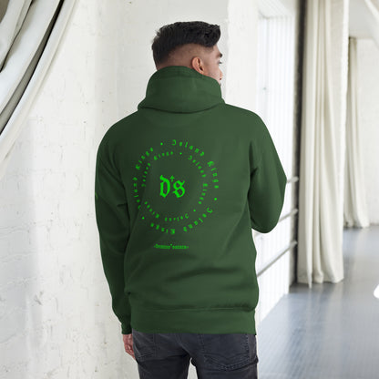 DS Island Kings Forever Unisex Hoodie Neon Green